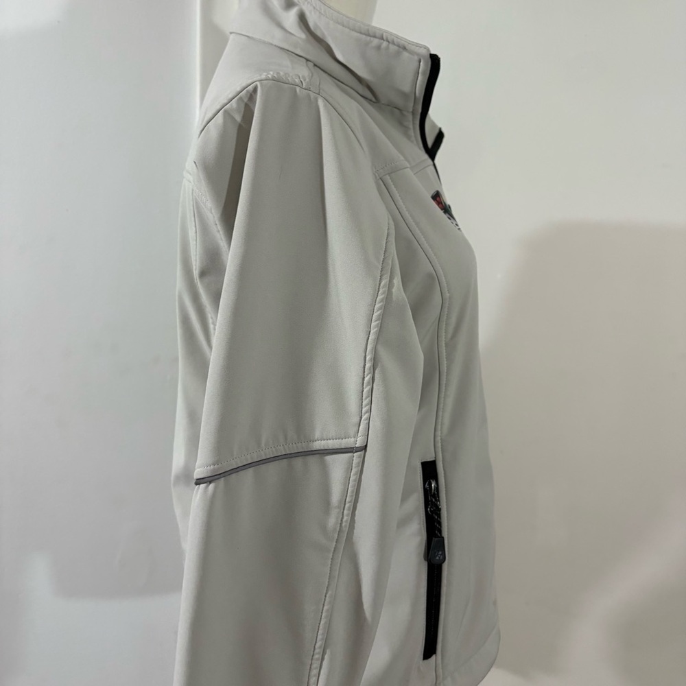 Hurricane LEGO Tan Full Zip Windbreaker Jacket Women’s S - Picture 5 of 14